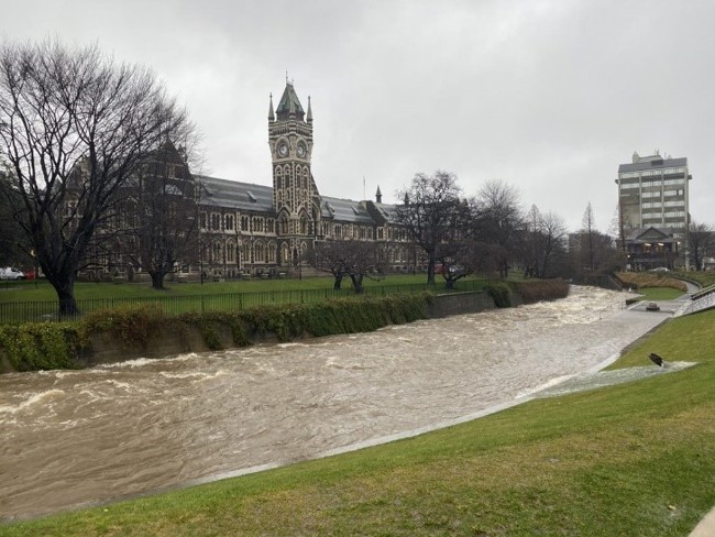 Water of Leith at University of Otago Clocktower