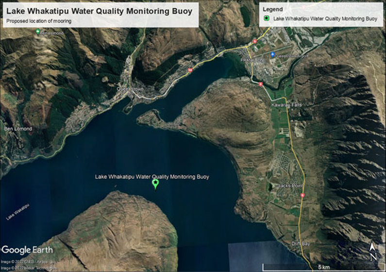 Lake Whakatipu Water Quality Monitoring Buoy