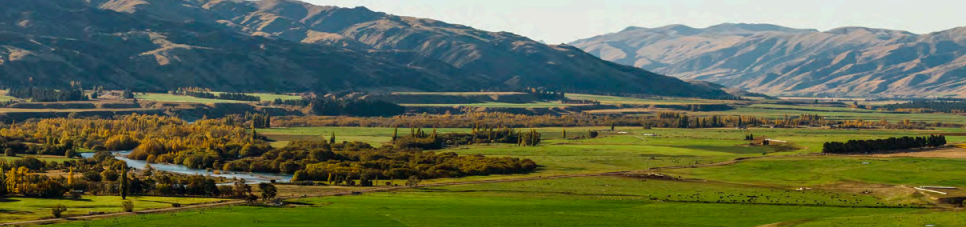 Otago landscape -  river and mountains