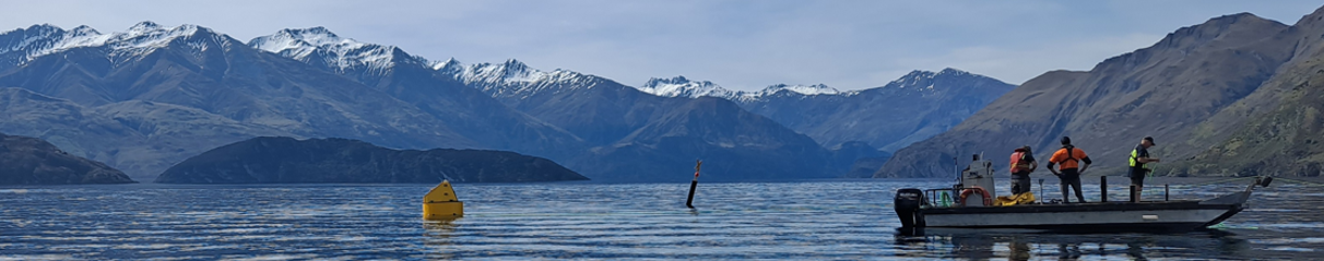 Lake Wanaka buoy deployment