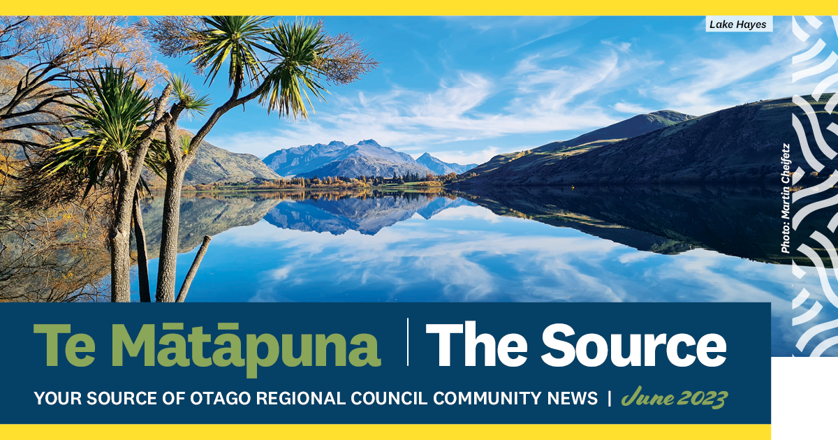 Te Mātāpuna June 2023 masthead