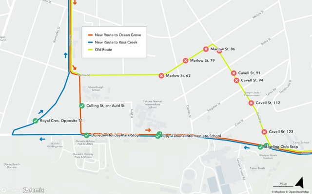 Ocean Grove – Route 3 from 4 September 2023