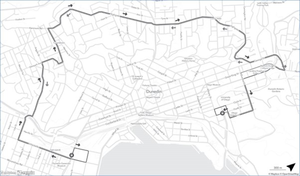 Orbus Ridge Runner (route 15) map