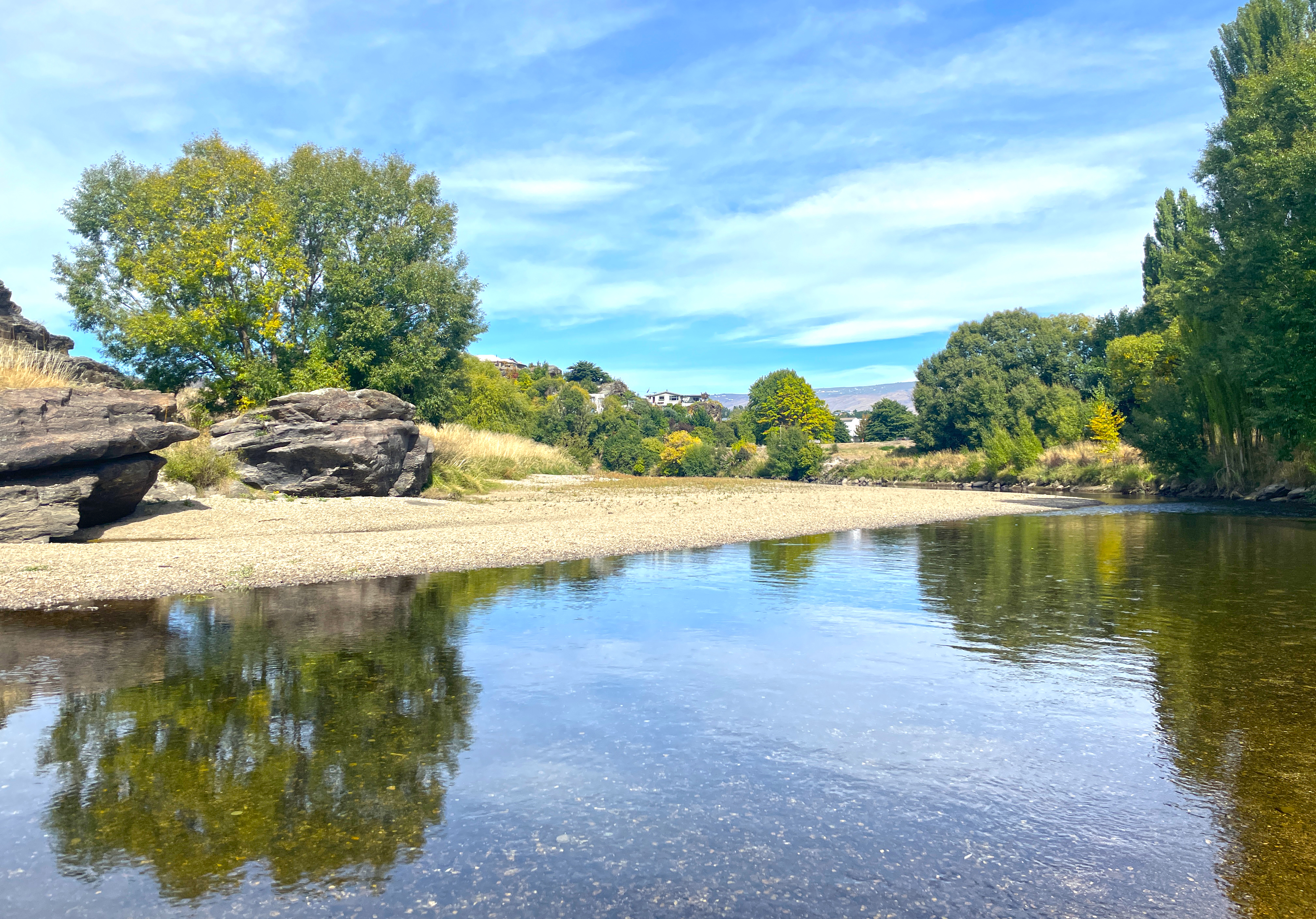 Manuherekia At Shaky Bridge Alexandra Cropped
