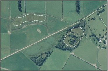 Aerial View of Clifton Hill Marshes (March 2006)