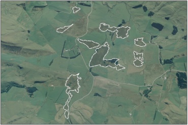 Aerial View of Dunvegan Fen Complex (March 2006)