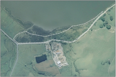 Aerial View of Ratanui Swamp (March 2006)