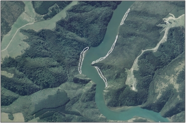 Aerial View of Rocky Hill Tidal Marshes (March 2006)