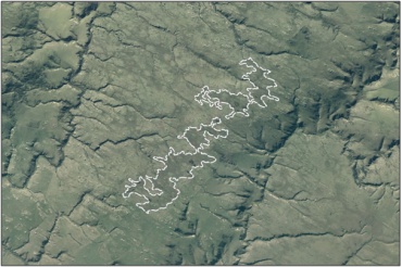 Aerial View of Black Rock Marshes (March 2005)