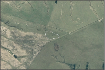 Aerial View of Paddys Rock Ephemeral Tarn (March 2005)