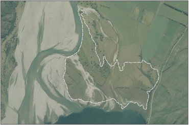 Aerial View of Makarora Flat Swamp Complex (March 2006)