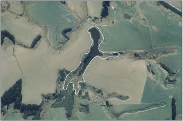 Aerial View of Andersons Pond Margins (March 2006)