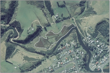 Aerial View of Lower Otokia Creek Marsh (March 2006) Aerial View of Lower Otokia Creek Marsh (March 2006)