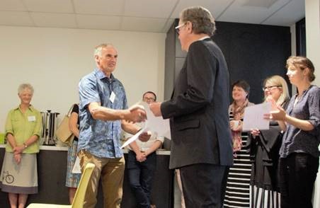 Cr Michael Deaker and Ian Bryant Trust Chair of Te Nohoaka o Tukiauau/Sinclair Wetlands