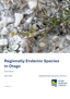 Cover Regionally Endemic Species In Otago 1 2025 (1)