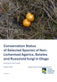 Cover From Conservation Status Of Selected Fungal Taxa In Otago