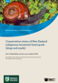 Cover Conservation Status Of New Zealand Indigenous Terrestrial Gastropoda (Slugs And Snails) 2022 Doc