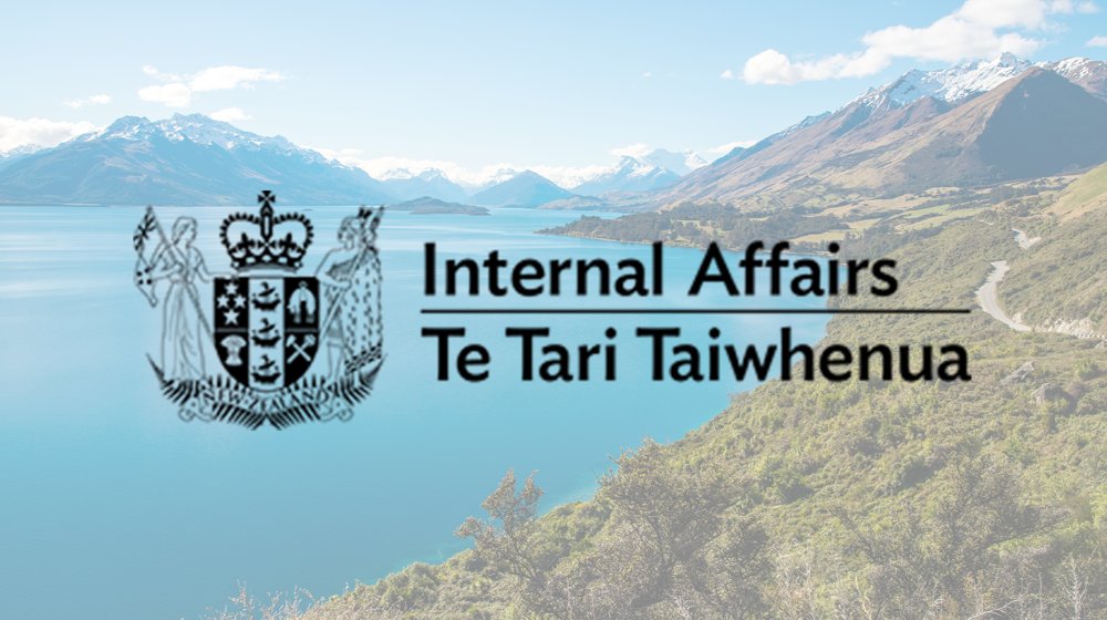 The Department Of Internal Affairs Logo For Elections Only