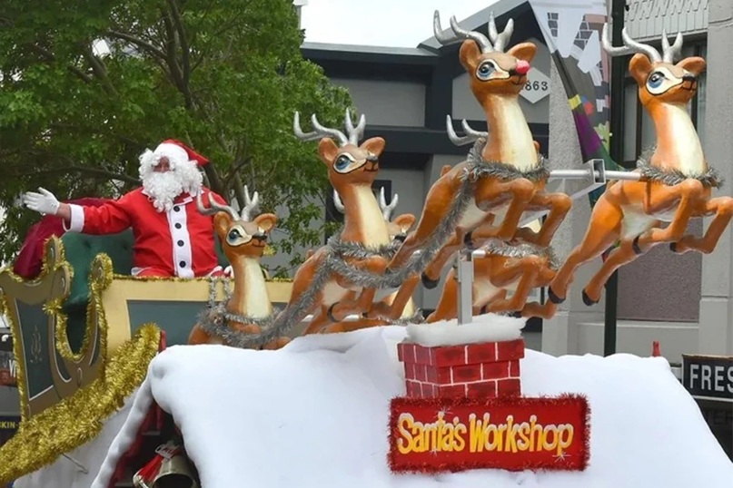 Santa Parade Credit Dunedinnz