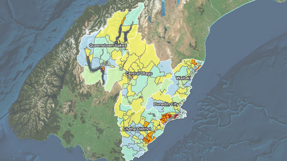 Demo Natural Hazards Map Viewer Screenshot