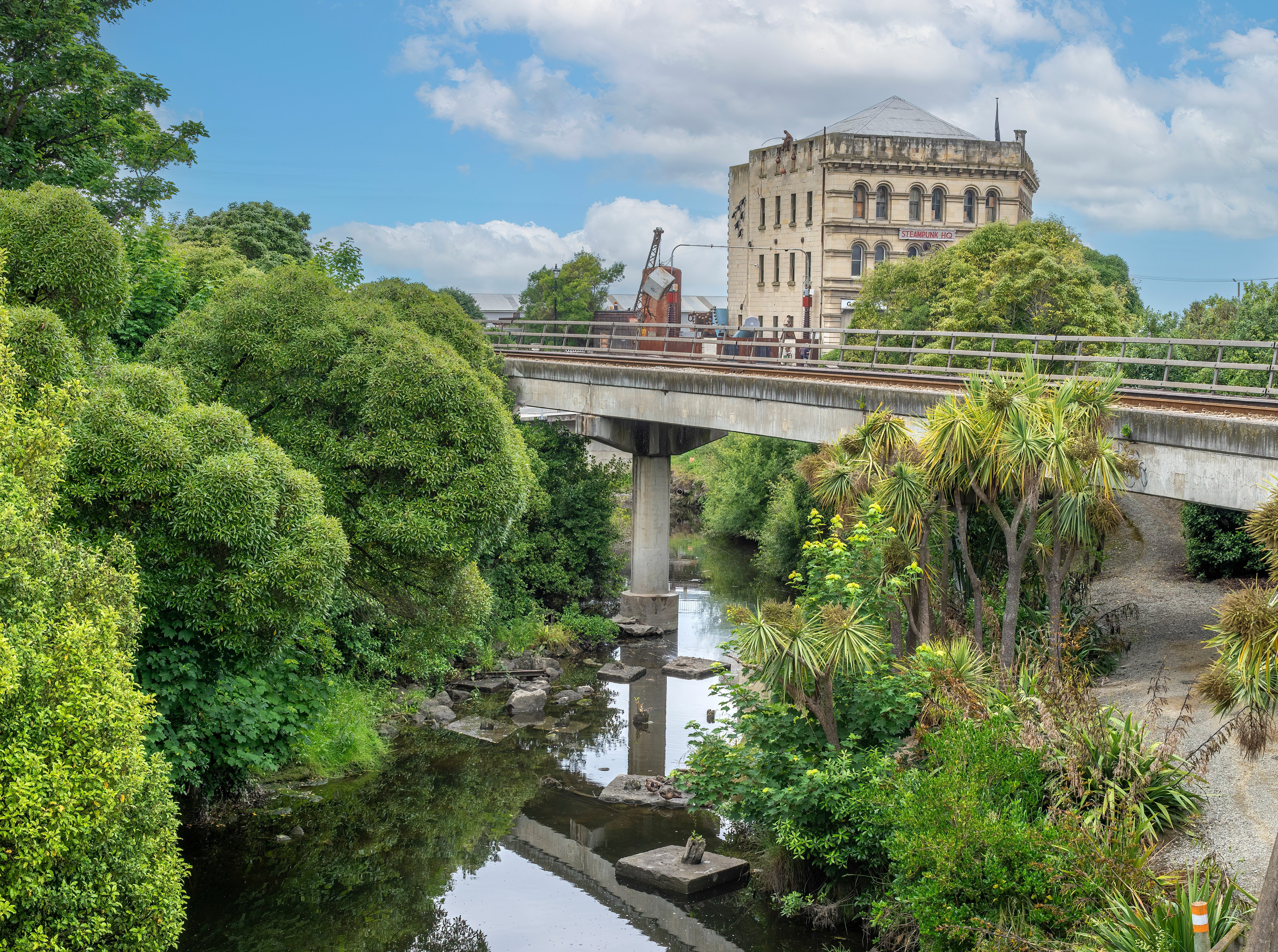 Oamaru Bridge Over Creek Adobestock 579457107