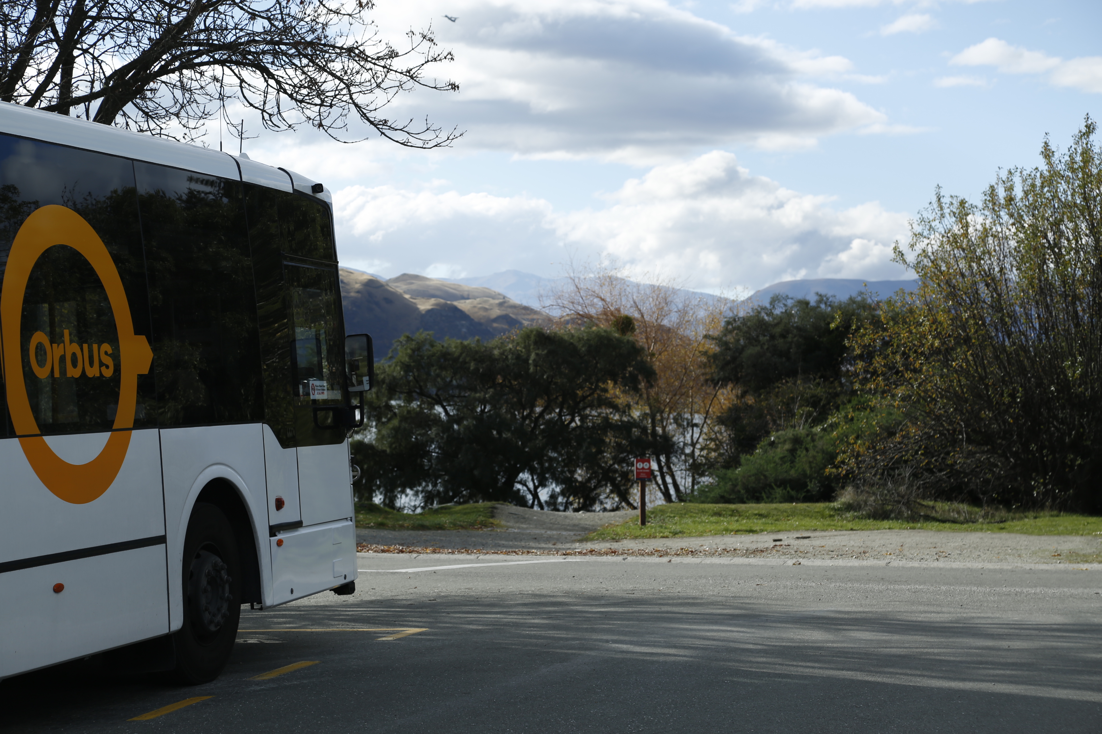 Generic Queenstown Bus Image (Route 3 Kelvin Peninsula)