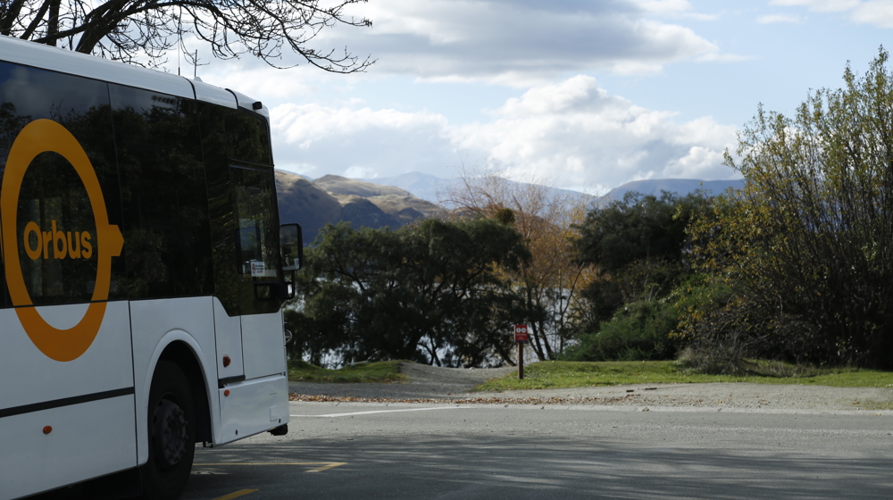 Generic Queenstown Bus Image (Route 3 Kelvin Peninsula)